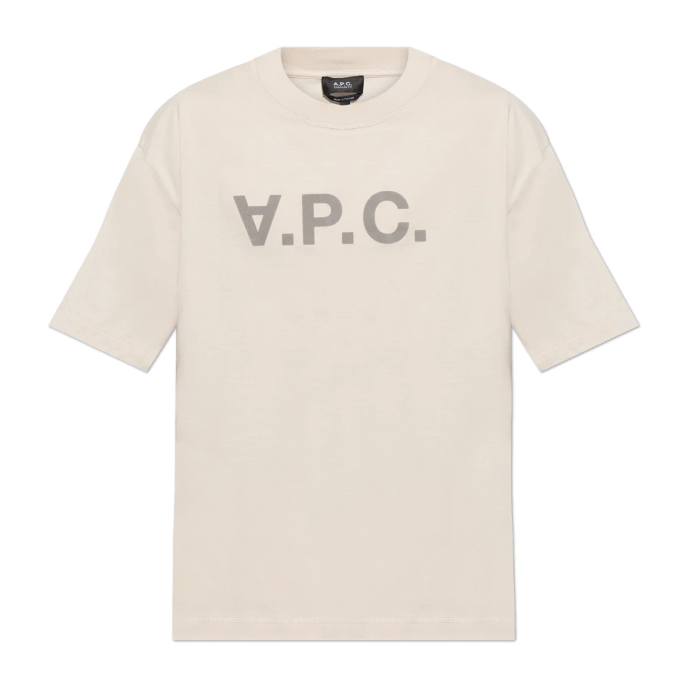 A.p.c. T-shirt Grand Gray Heren