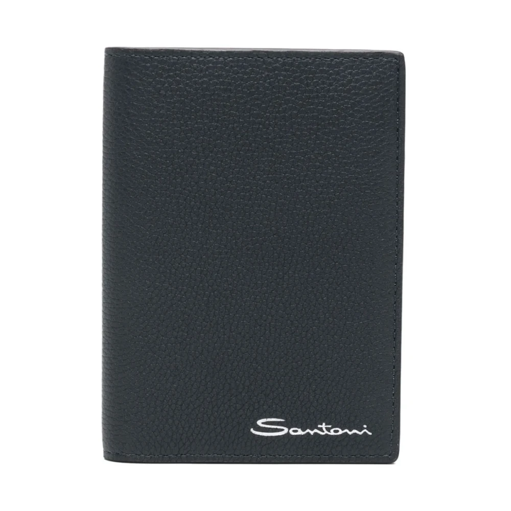 Santoni Uomo Blu - Wallet - Accessories - One Size