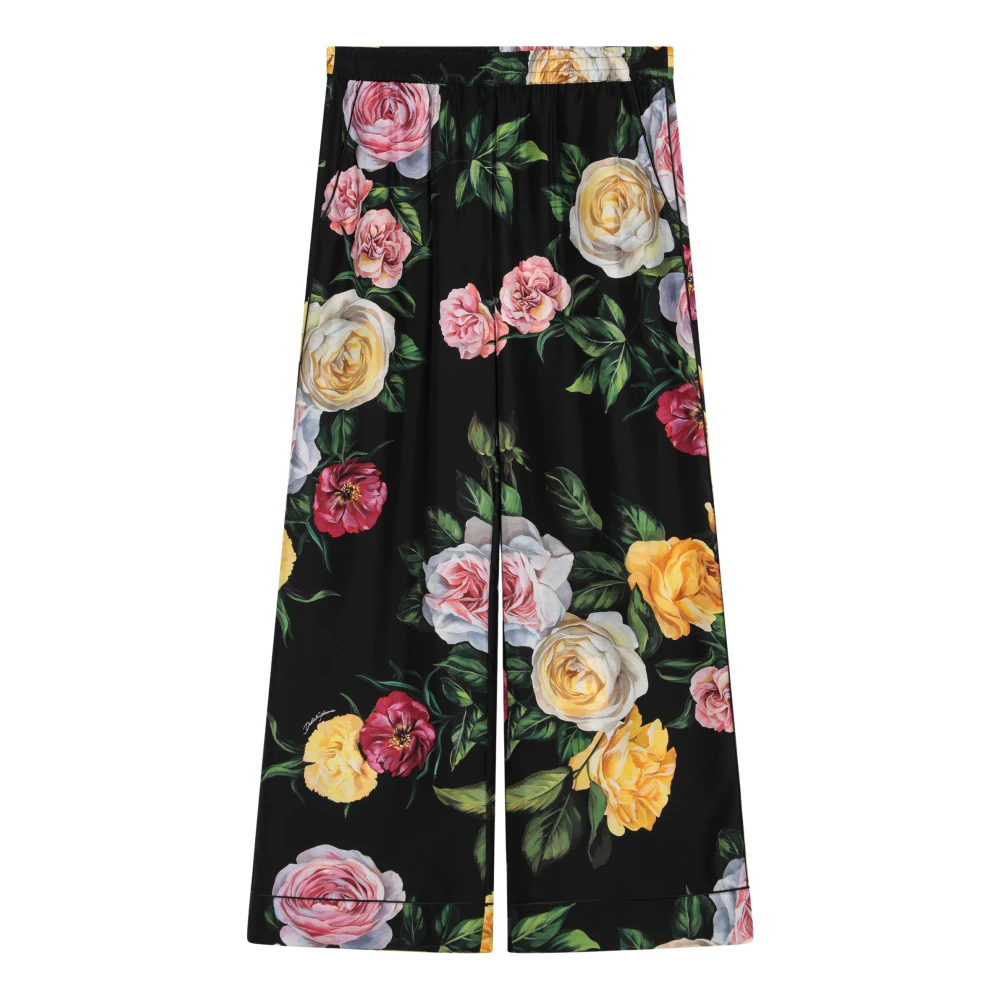Dolce & Gabbana Regular Fit Broek Multicolor Dames