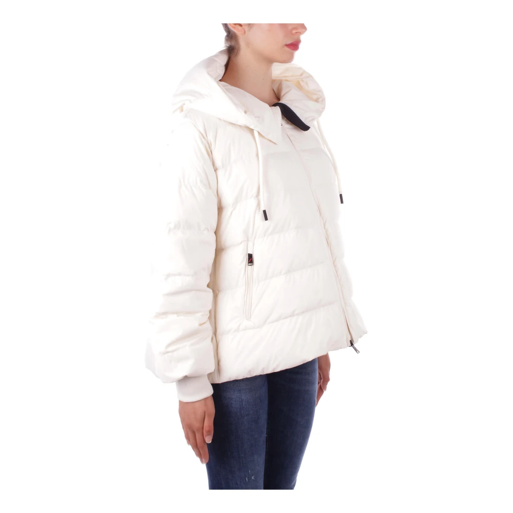 Afterlabel Witte hoodie met zijlogo White Dames