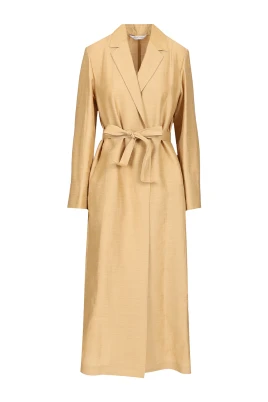 Meandro Long Overcoat