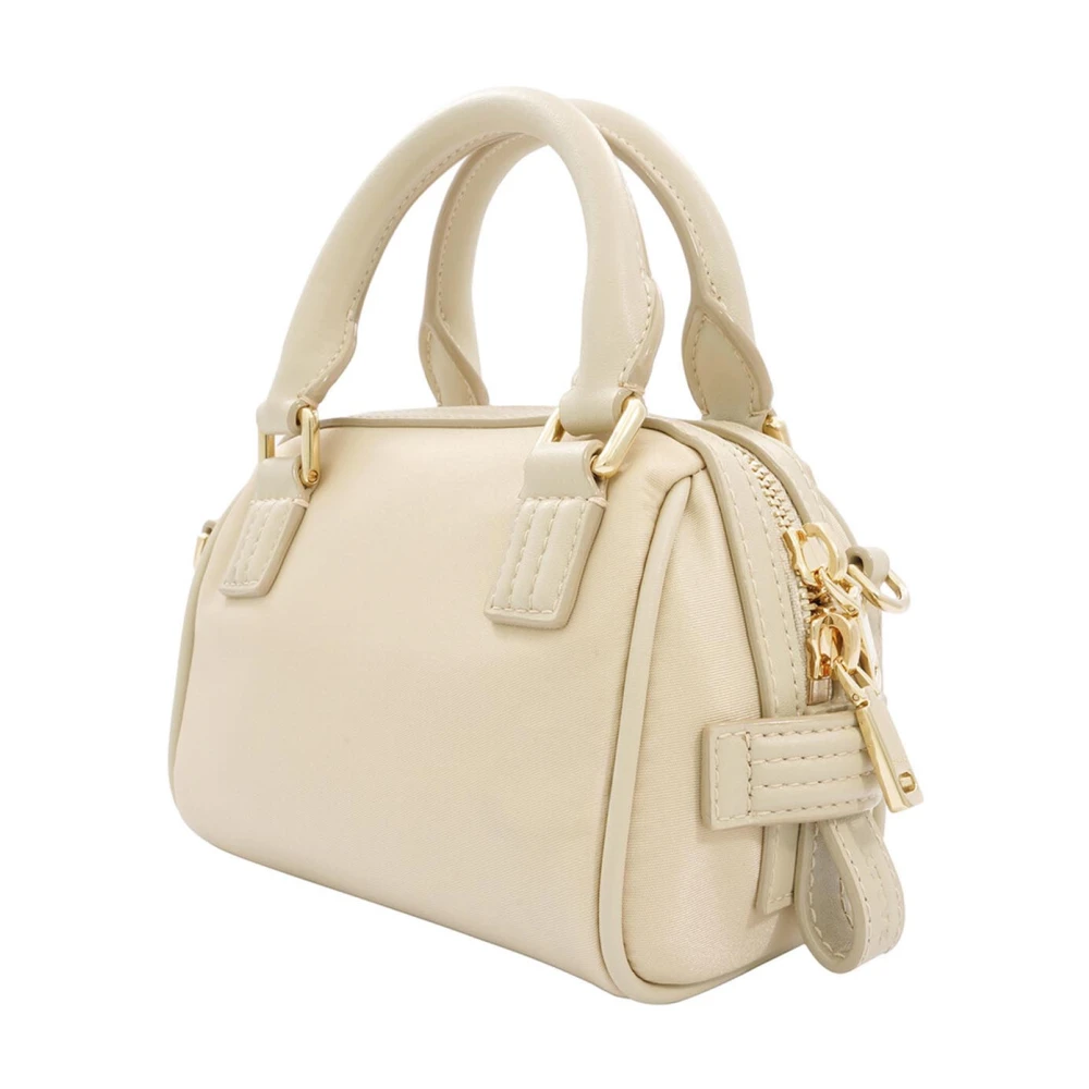 Bally Mini Schoudertas met Logo Beige Dames