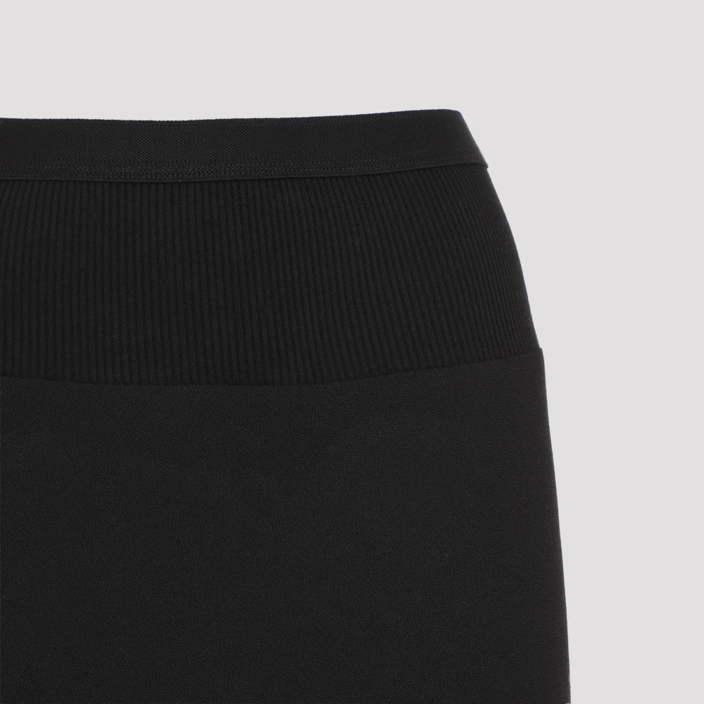 Rick Owens Maxi Rok Black Dames