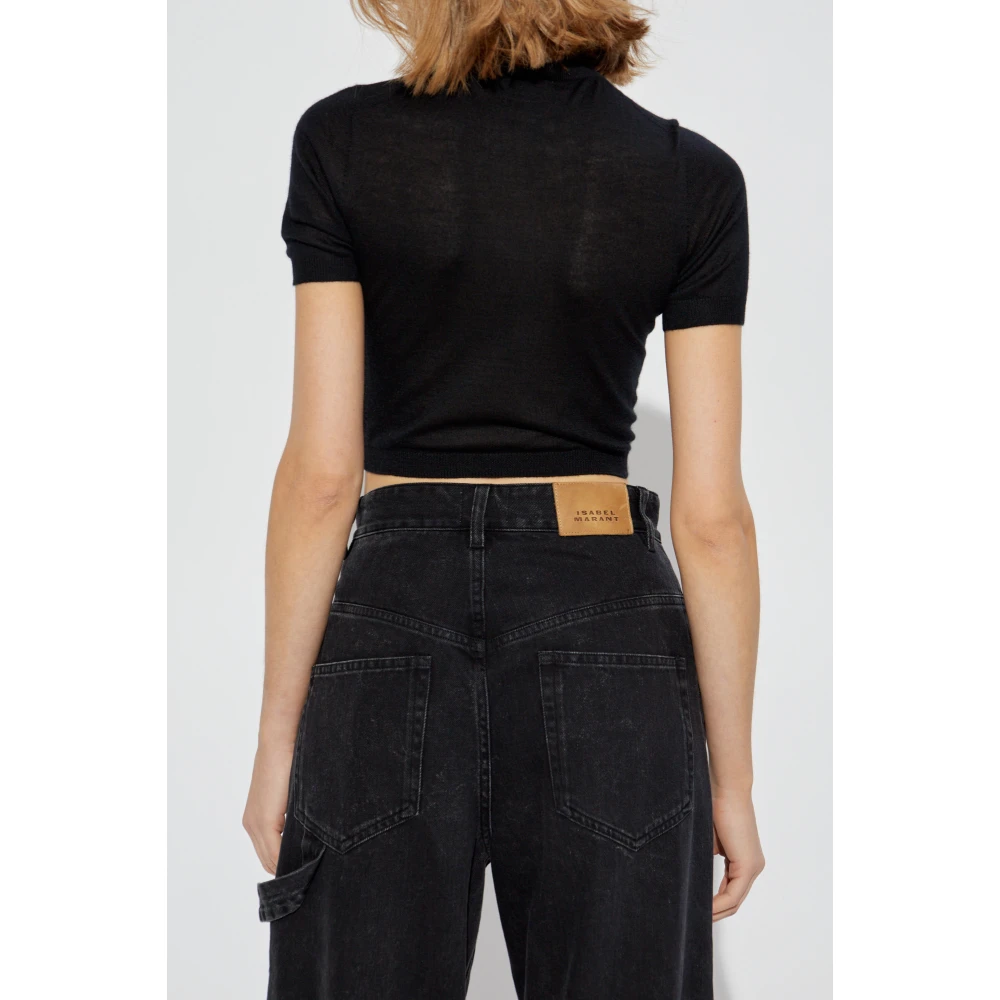 Alaïa Kasjmier top Black Dames
