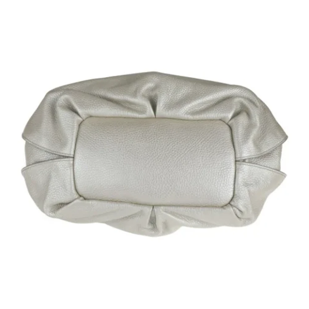 Celine Vintage Pre-owned Leather shoulder-bags White Dames