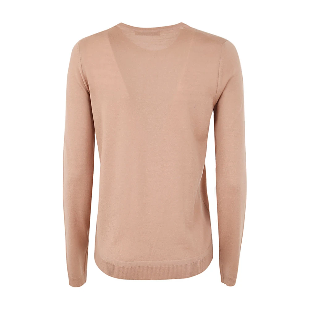 Goes Botanical Round-neck Knitwear Beige Dames