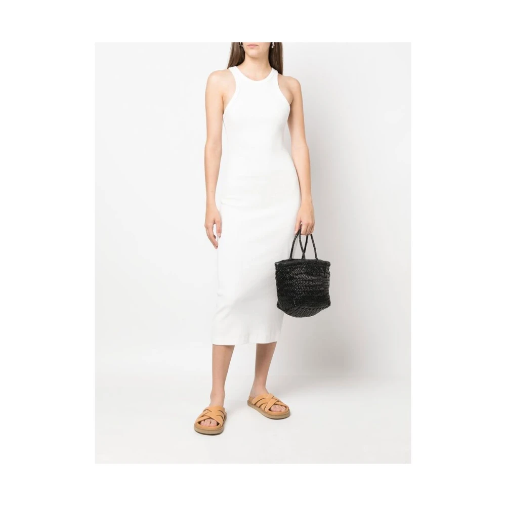 Dragon Diffusion Geweven leren tas Black Dames