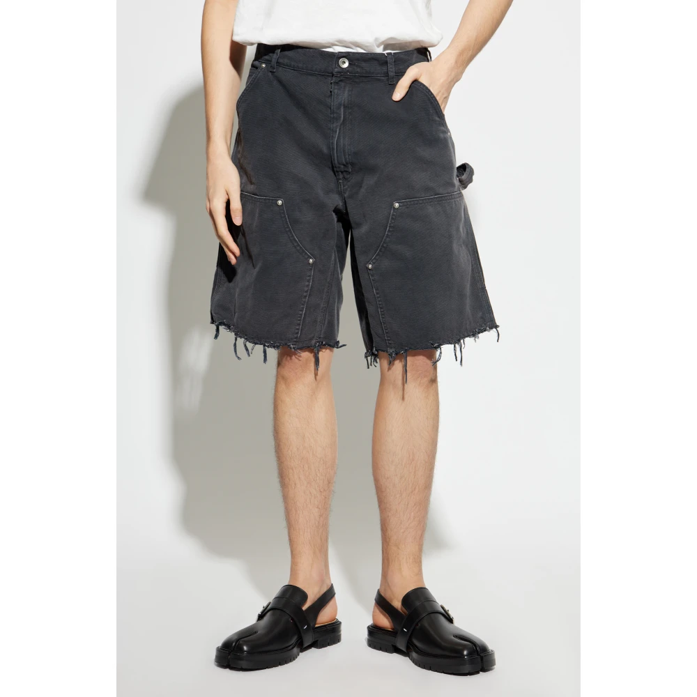 Maison Margiela Denim shorts Gray Heren