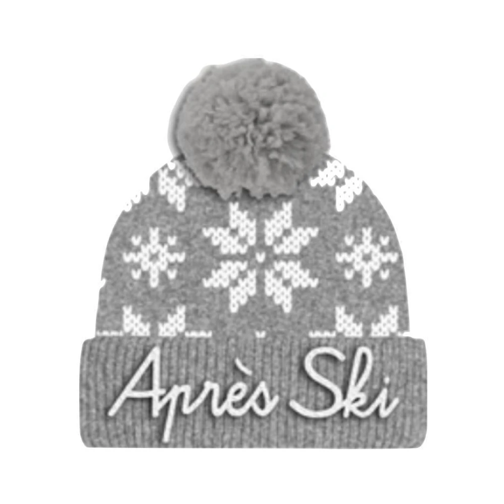 MC2 Saint Barth Wollen Pom Wintermuts Gray Heren