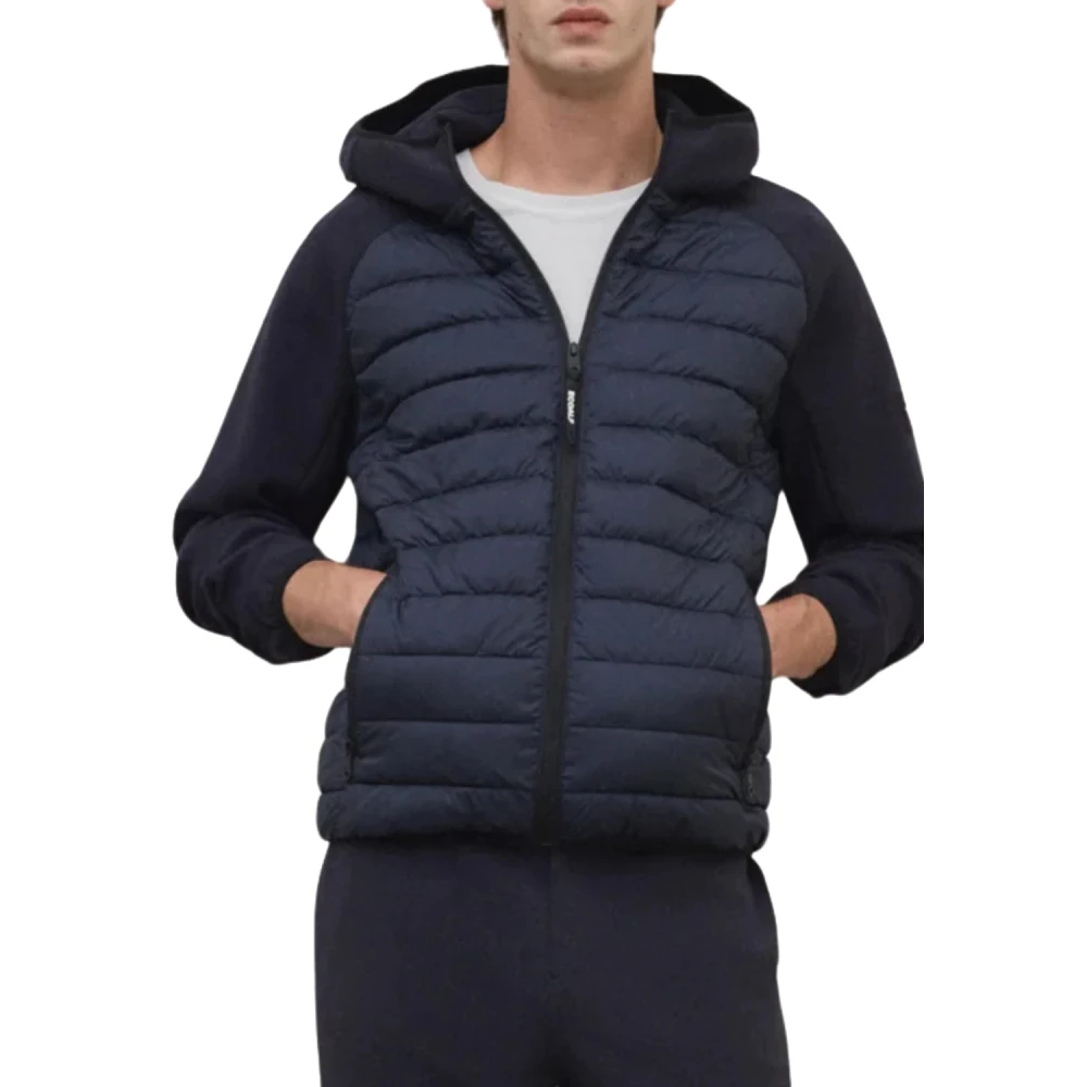 Ecoalf Uomo Blu Giacche, L, New,