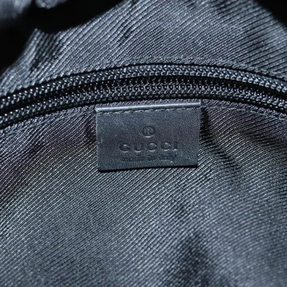 Gucci Vintage Pre-owned Canvas gucci-bags Black Dames