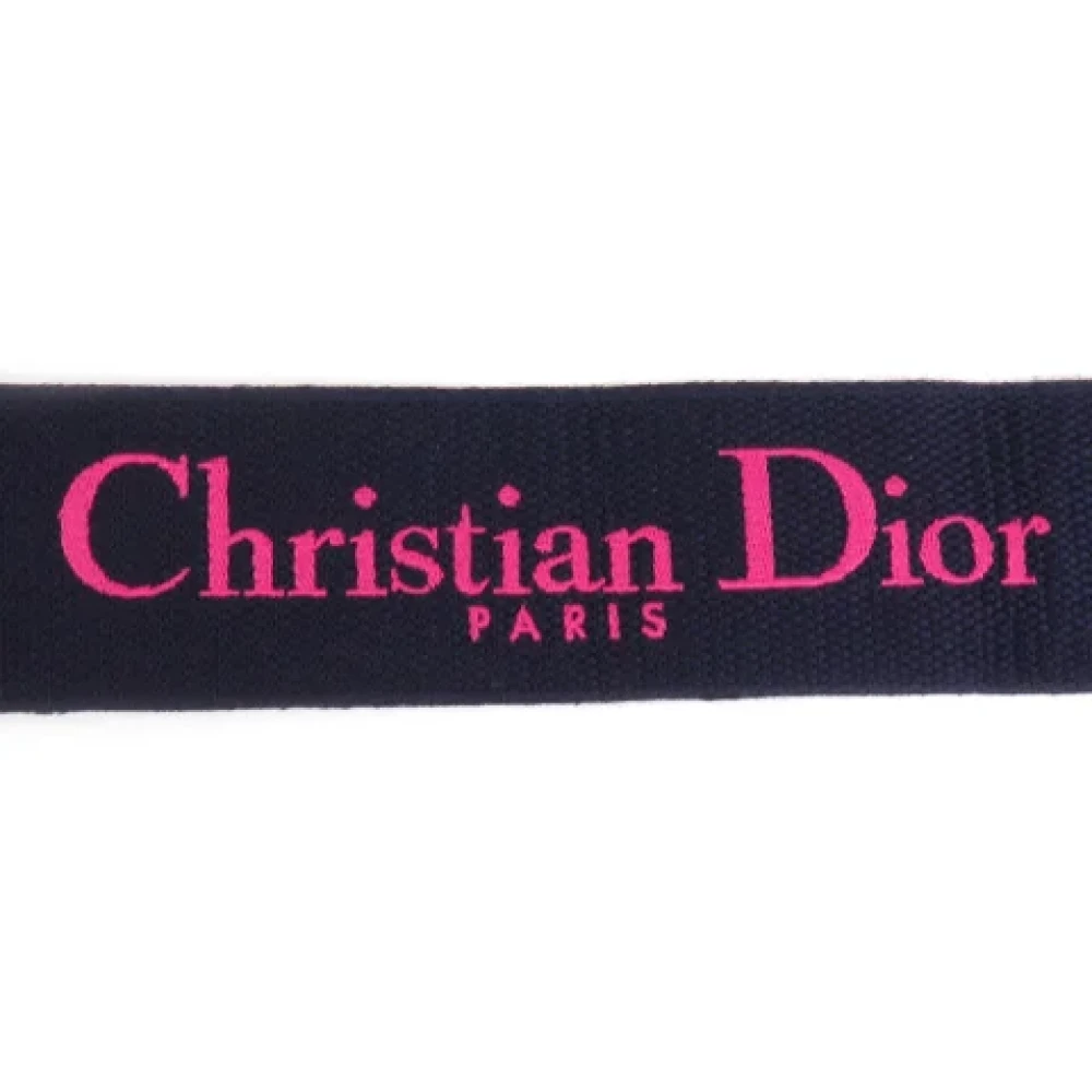 Dior Vintage Pre-owned Canvas home-office Pink Dames