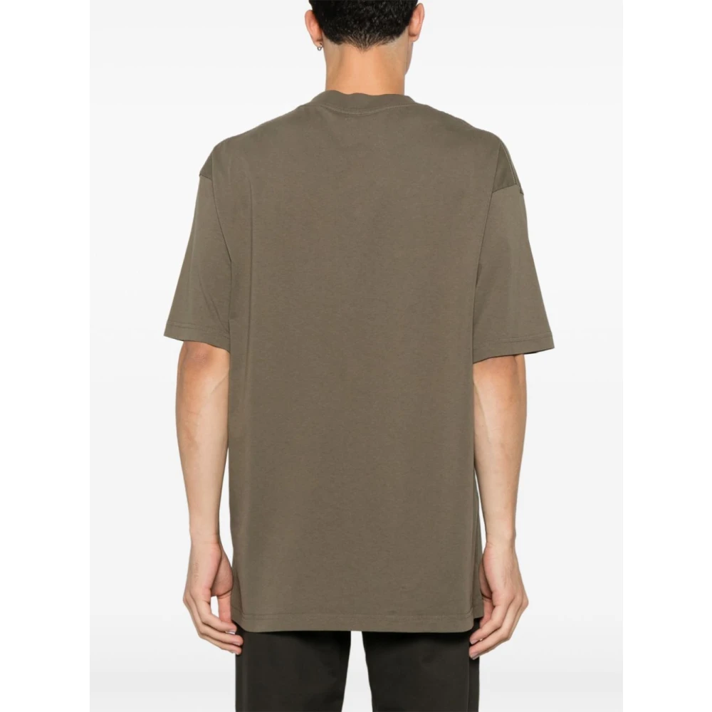 ROA Casual Regular Tee Green Heren
