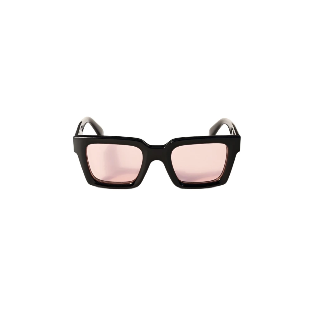 Off White Unisex Black Ow9000 Clip On - Sunglasses - 50 Mm - Accessories