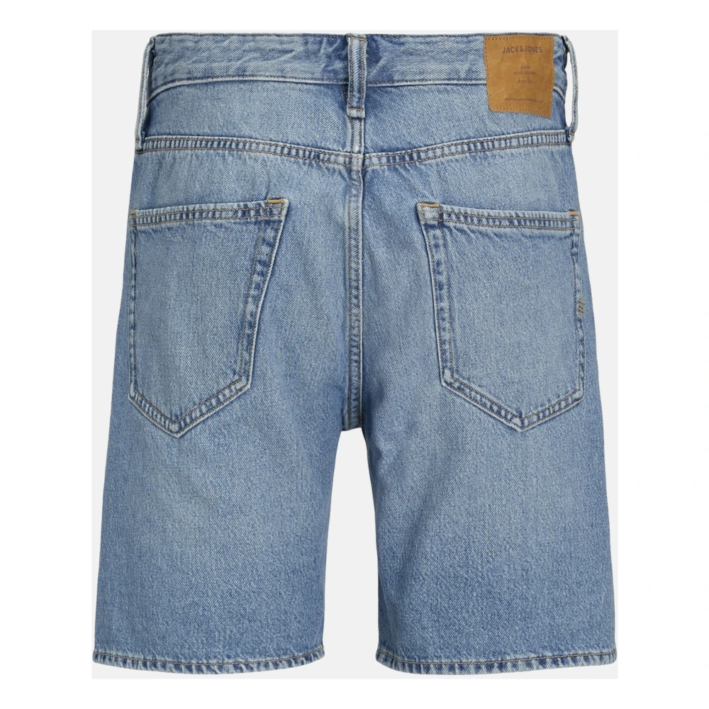 jack & jones Denim Shorts voor Stijlvolle Zomerlook Blue Heren