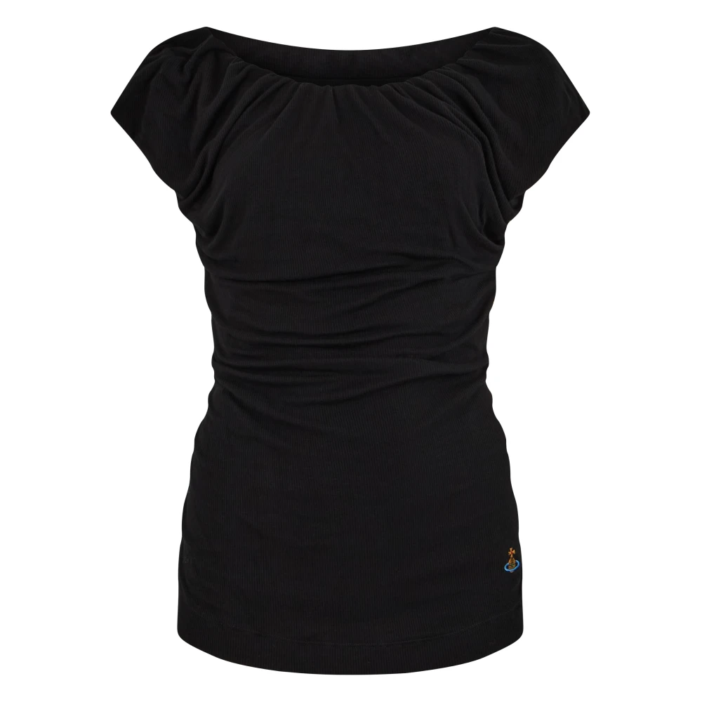 Vivienne Westwood Ginnie Jersey Top Rib Jersey Black XS Women - Image 3