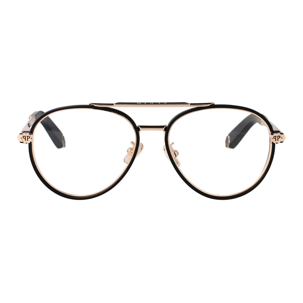 Philipp Plein Stijlvolle optische Plein Light bril Black Heren