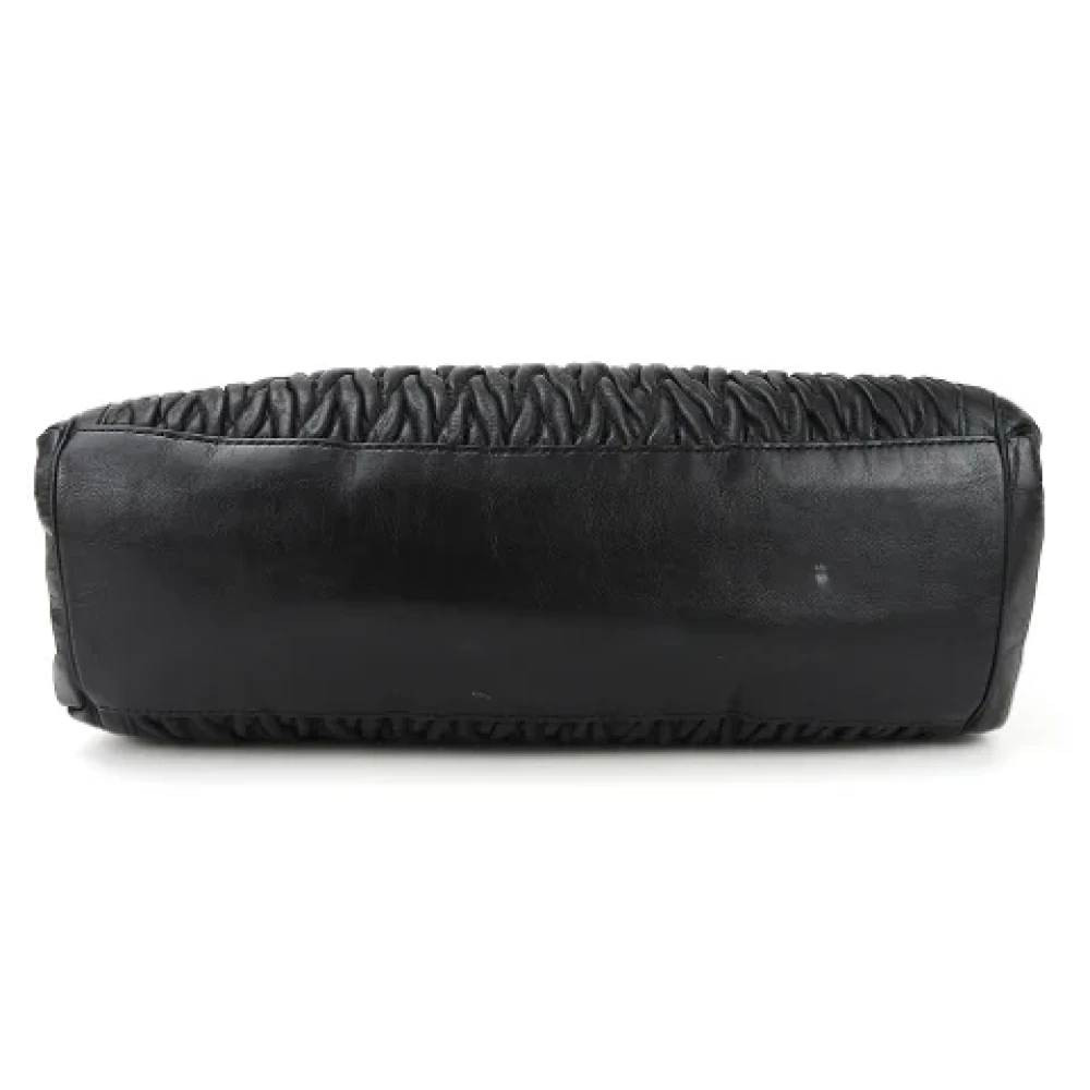Coach Pre-owned Leather handbags Black Dames