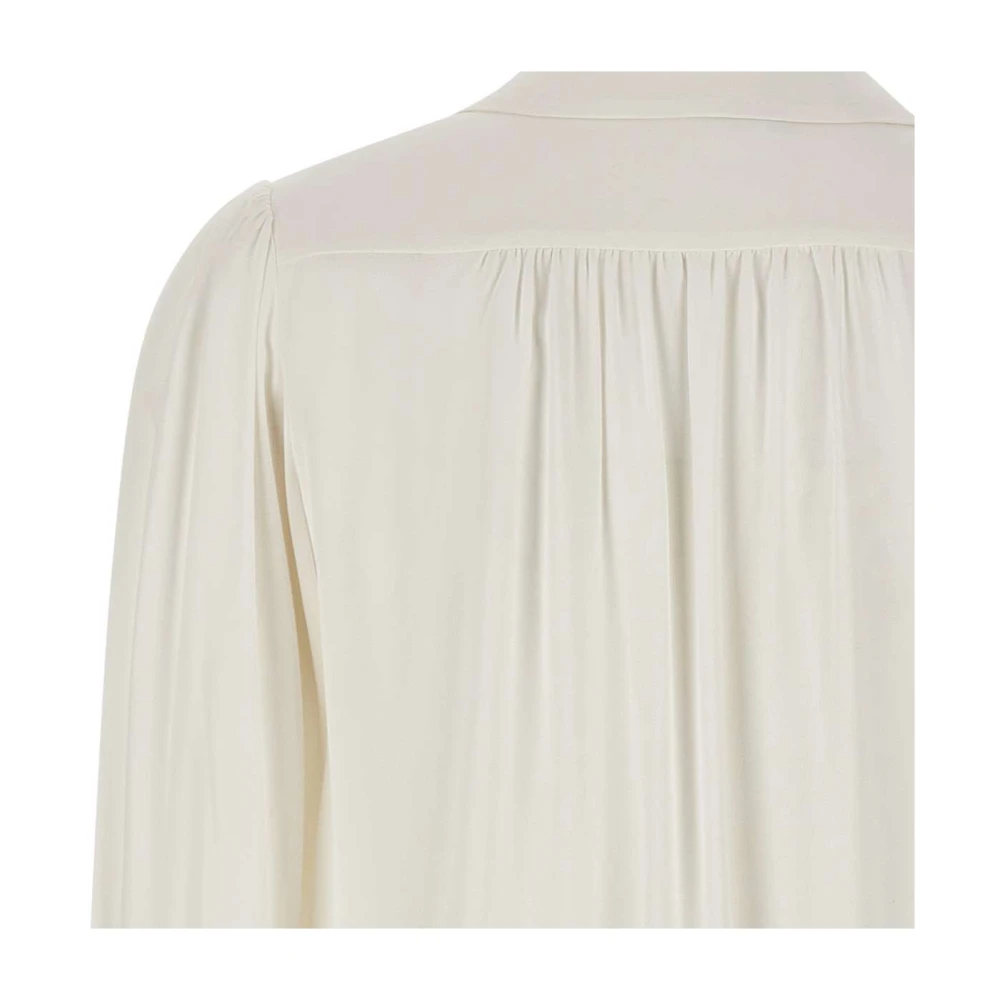 Elisabetta Franchi Witte Overhemden van White Dames