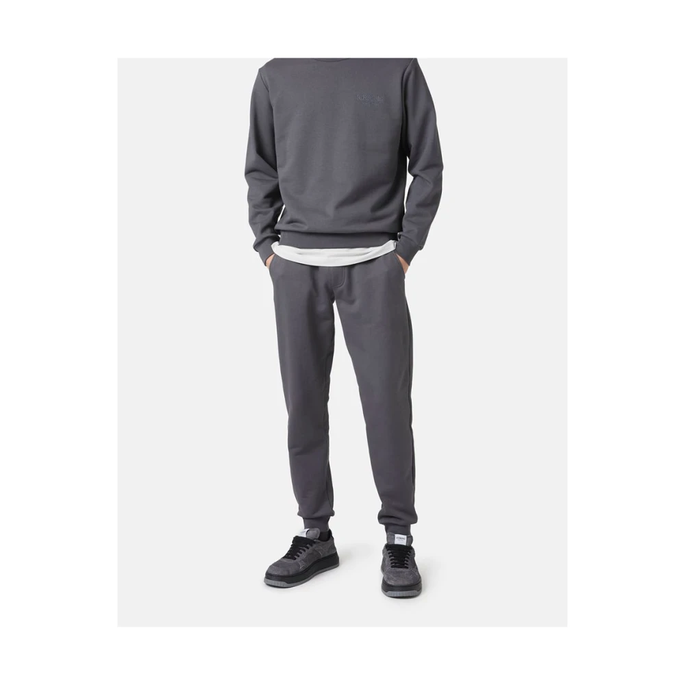Iceberg Fleece joggers met logo Gray Heren
