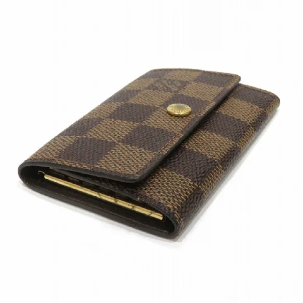 Louis Vuitton Vintage Pre-owned Canvas key-holders Brown Dames
