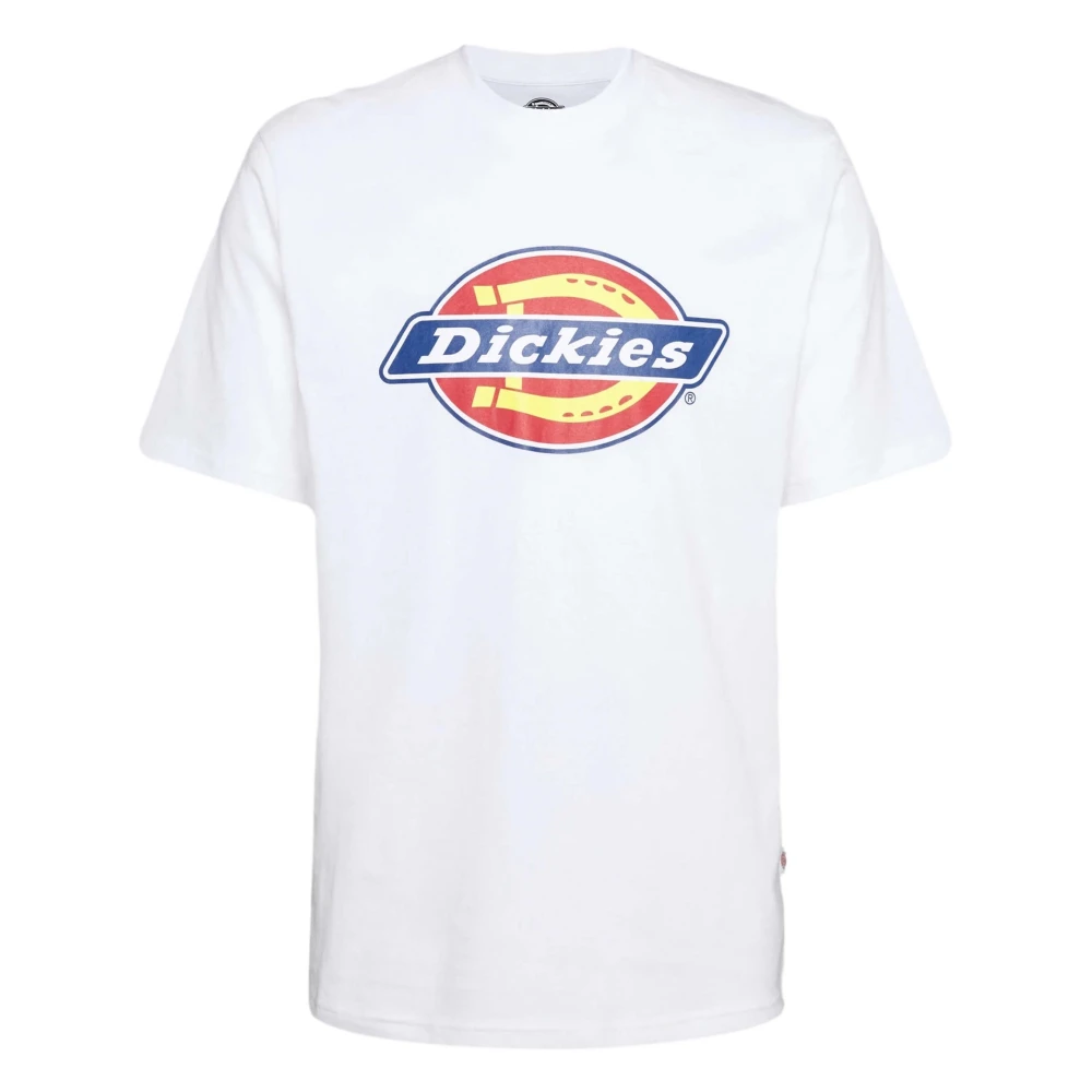 Dickies Men's White Icon Logo Tee T-Shirt