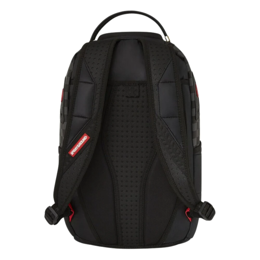 Sprayground Zwarte rugzak met meerdere compartimenten Black Heren