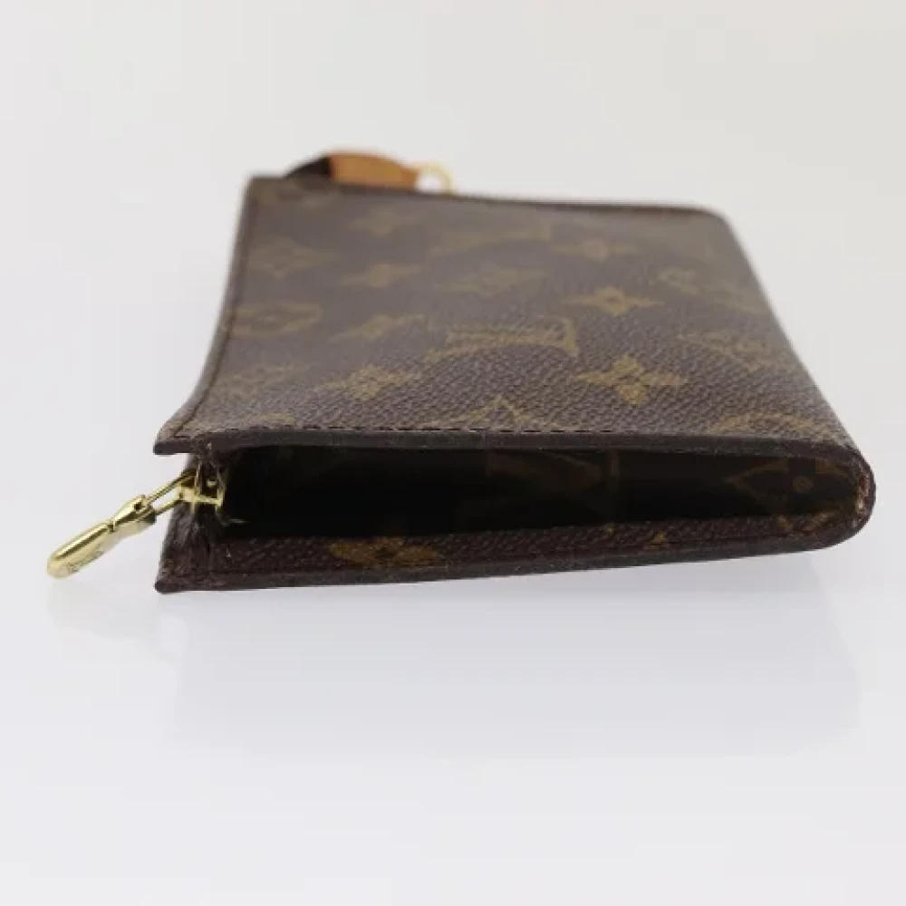 Louis Vuitton Vintage Pre-owned Canvas pouches Brown Dames