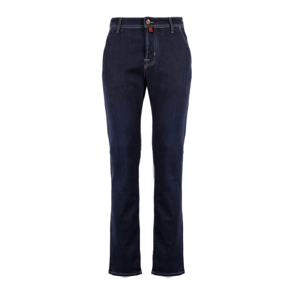 Jacob Cohën Men's Blue Slim-Fit Jeans,, Stylish Jeans For Men W33