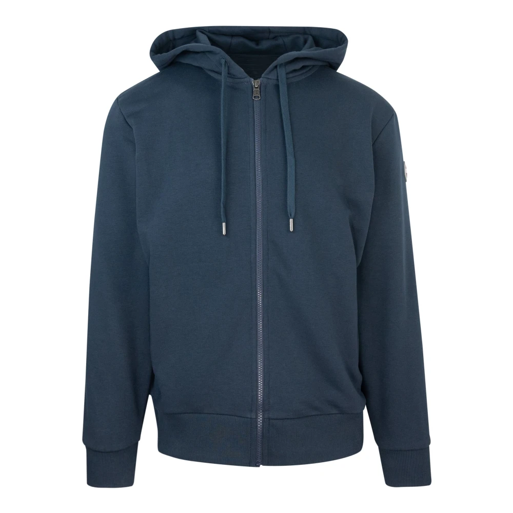Colmar Men's Blue Zip-Throughs,, Hooded Jumper Spring Weight Zipper Closure Small