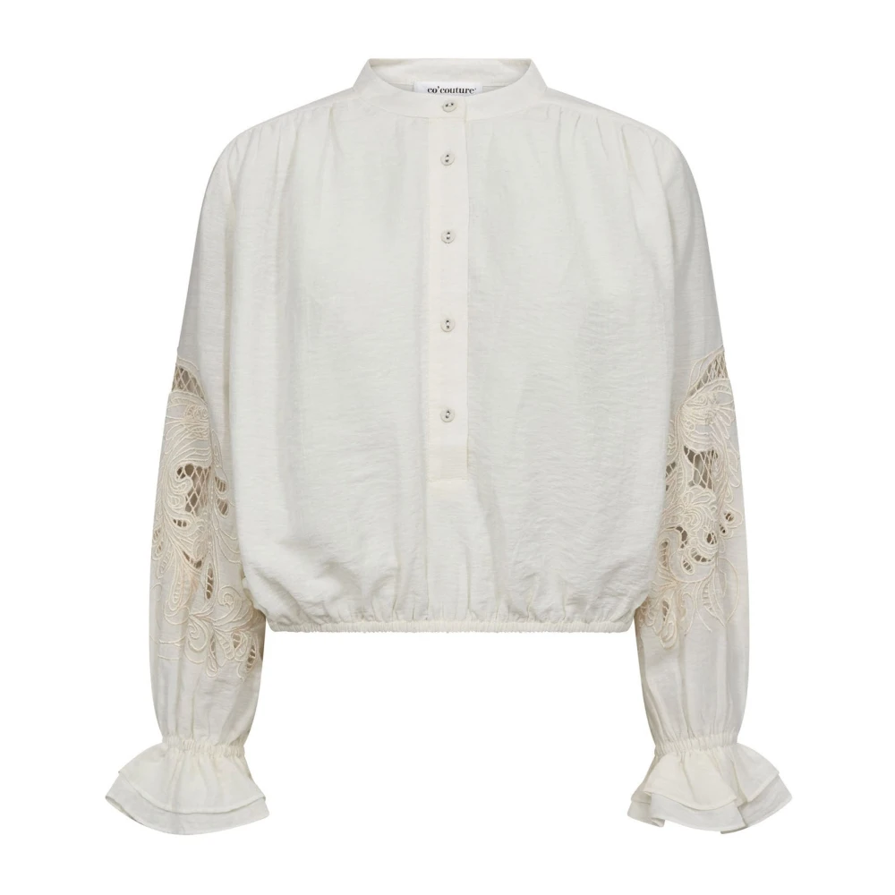 Co'couture Gray Blouses, Female, L, Blouses