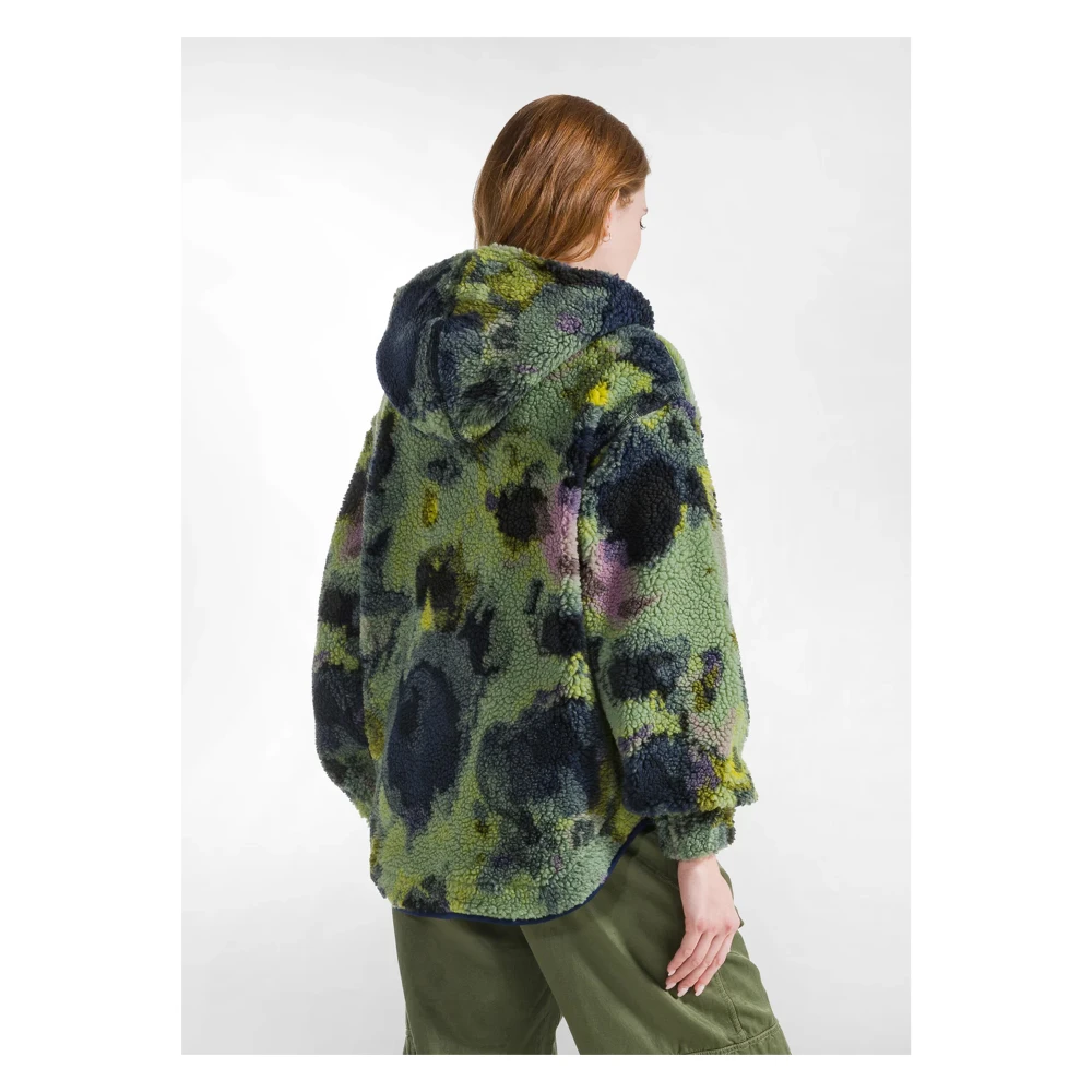 Deha Groene Fleecejas voor Vrouwen Green Dames