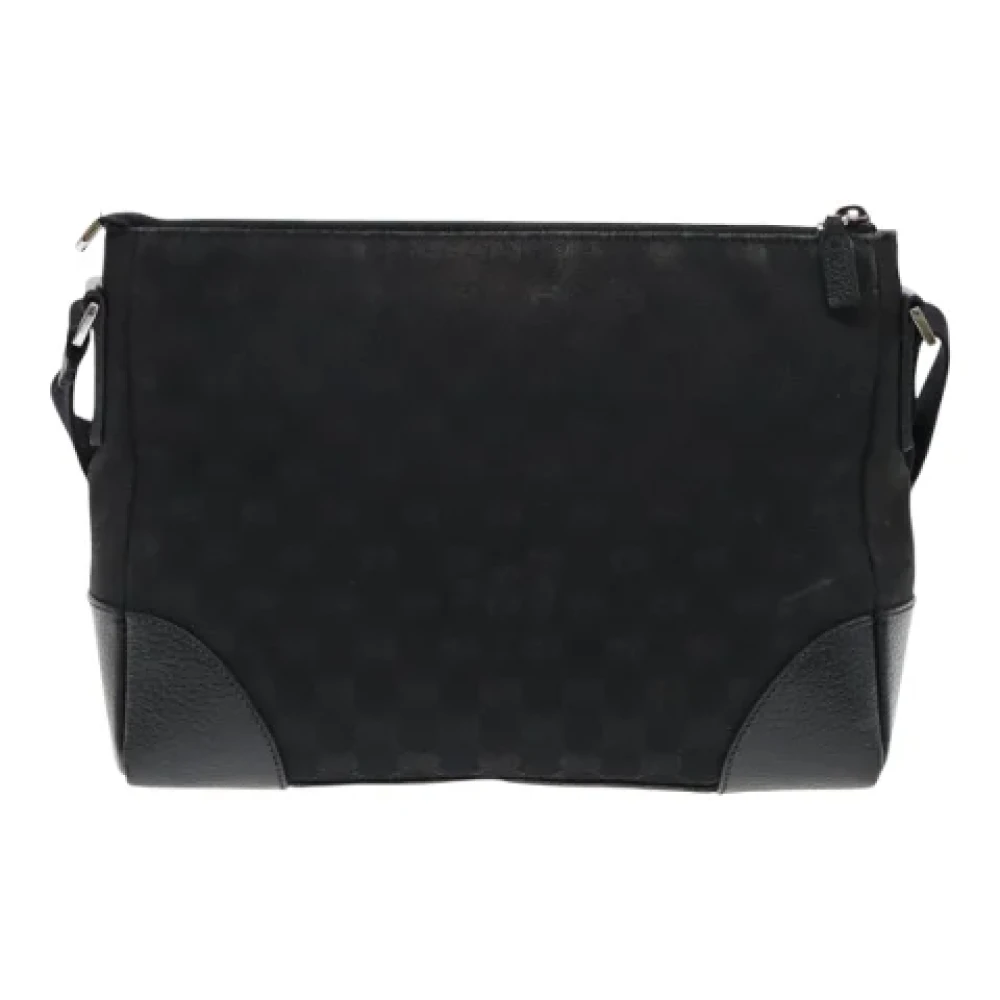 Gucci Vintage Pre-owned Canvas gucci-bags Black Dames