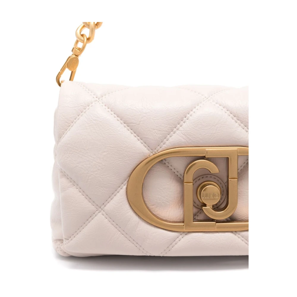 Liu Jo Gewatteerde Beige Schoudertas Beige Dames