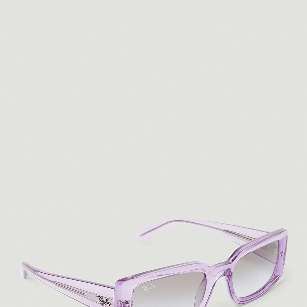 Ray-Ban Kiliane Organische zonnebril Tijdloze stijl en functionaliteit Purple Unisex