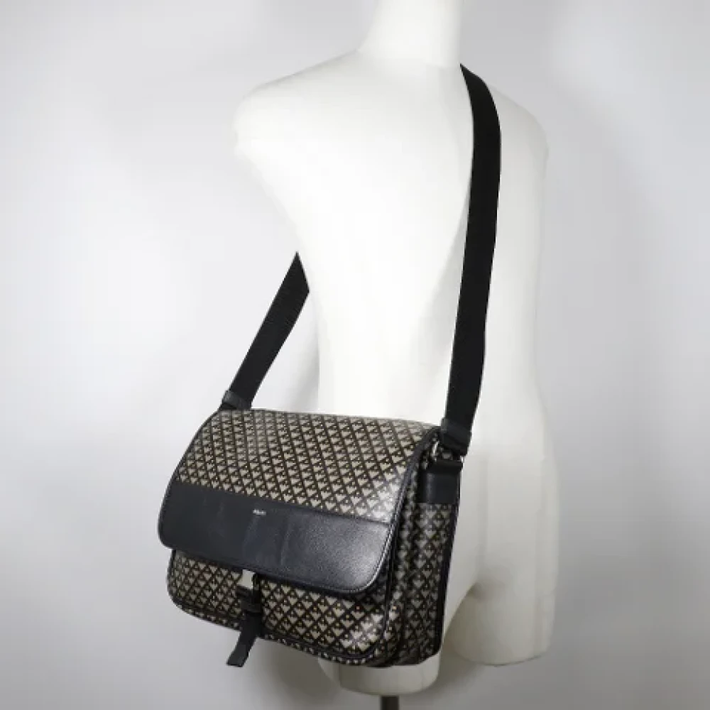 Bally Pre-owned Canvas shoulder-bags Black Dames