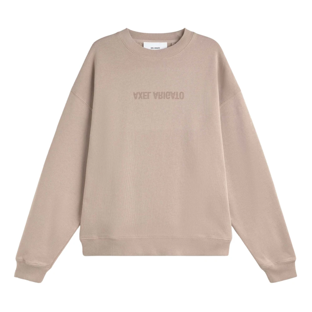 Axel Arigato Vintage Distort Washed Sweatshirt Beige Heren