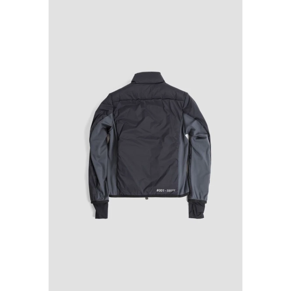 Moncler Zwarte Pocol MID Layer jas Black Heren