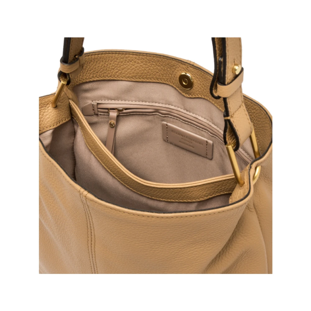 Gianni Chiarini Leila Array Large Schoudertas Brown Dames