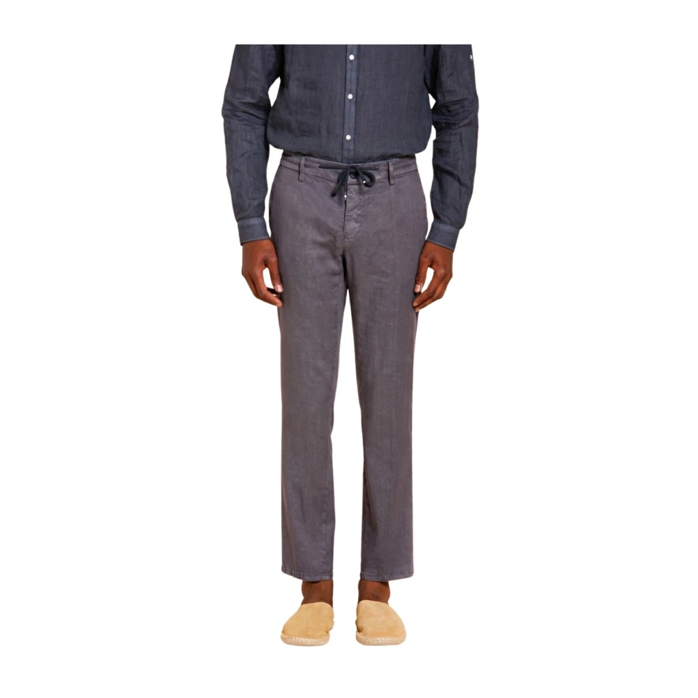 Mason's Men's Blue Milano Jogger - Chinos - S - Trousers