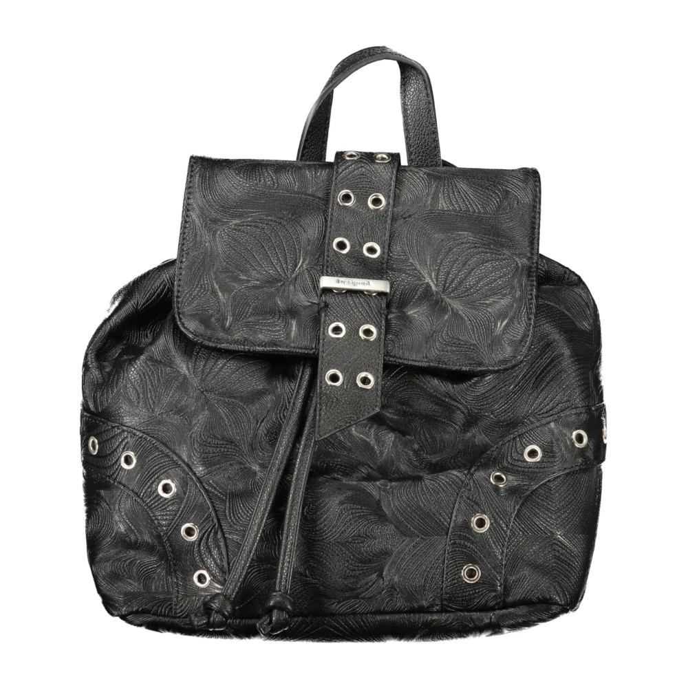 Desigual Donna Nero Borse, Taglia Unica, New,