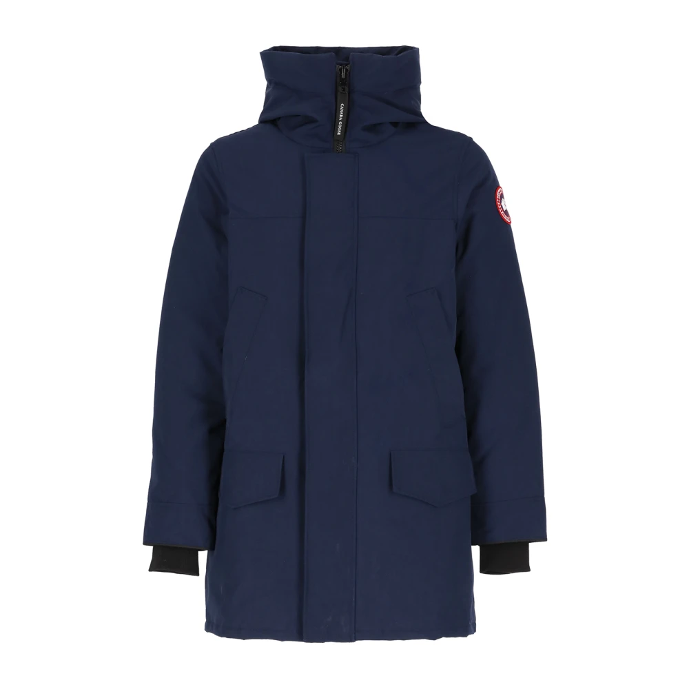 Canada Goose Blauwe Donsjas met Capuchon Blue Heren