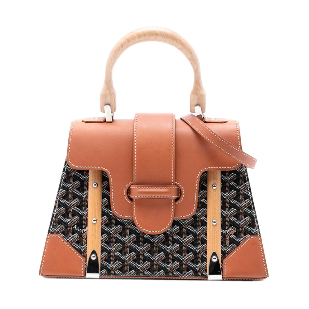 Goyard Vintage Women's Pre-Owned Top Handle Structured Bag