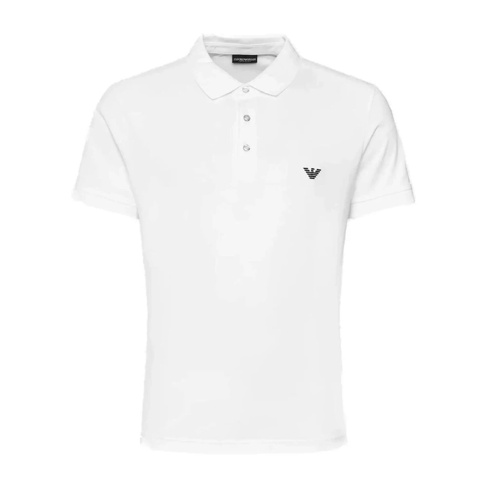 Emporio Armani Heren korte mouw polo Lente zomer collectie White Heren