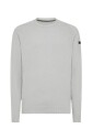 pull-col-rond-en-chenille-grise