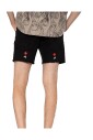 black-cotton-shorts-fringe-finish