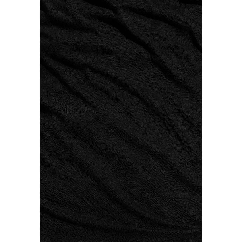 Rick Owens Double SS T-shirt Black Heren