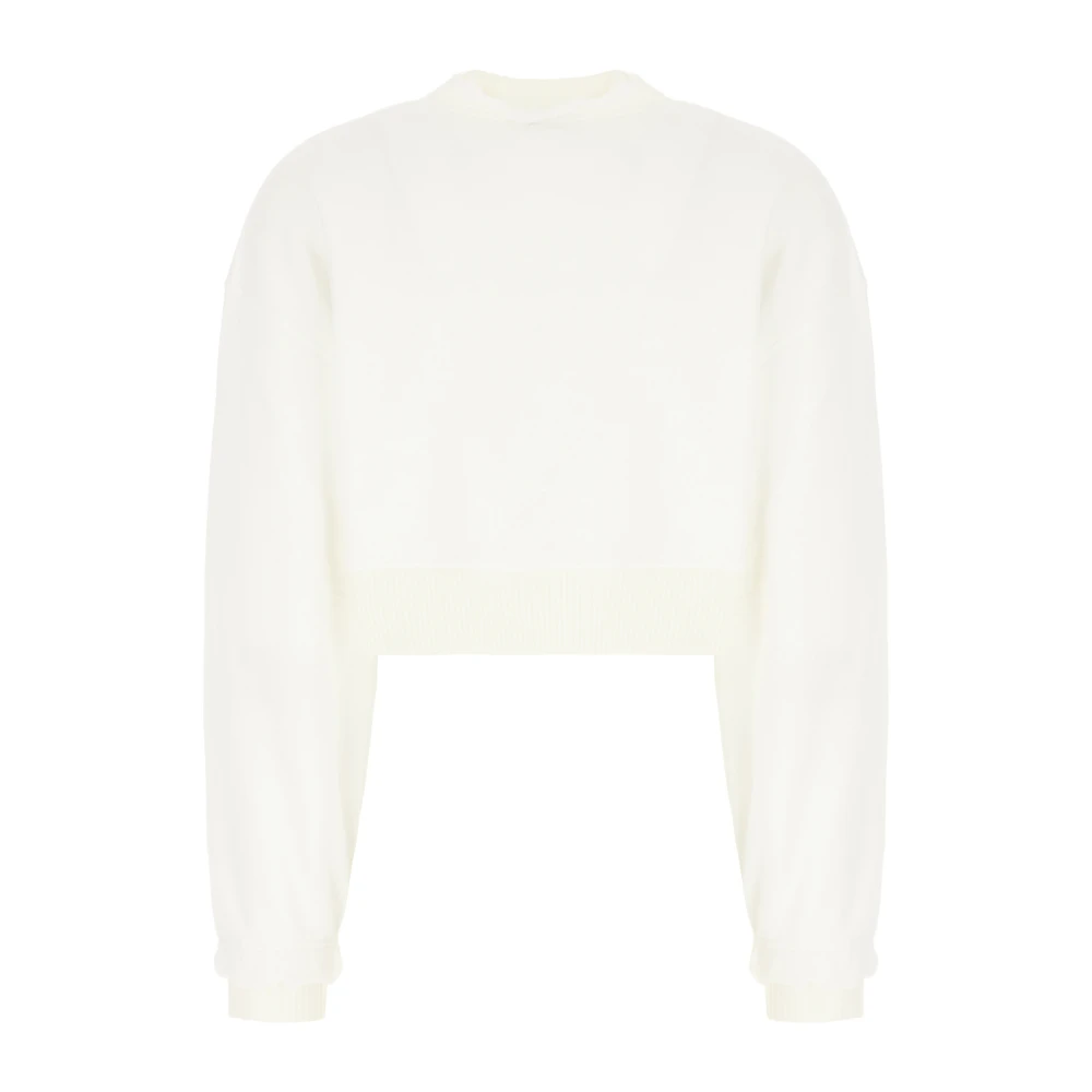 alexander mcqueen Stijlvolle Sweatshirt voor Mannen en Vrouwen White Dames