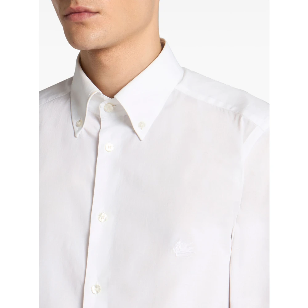 ETRO Fuji Shirt voor Mannen White Heren