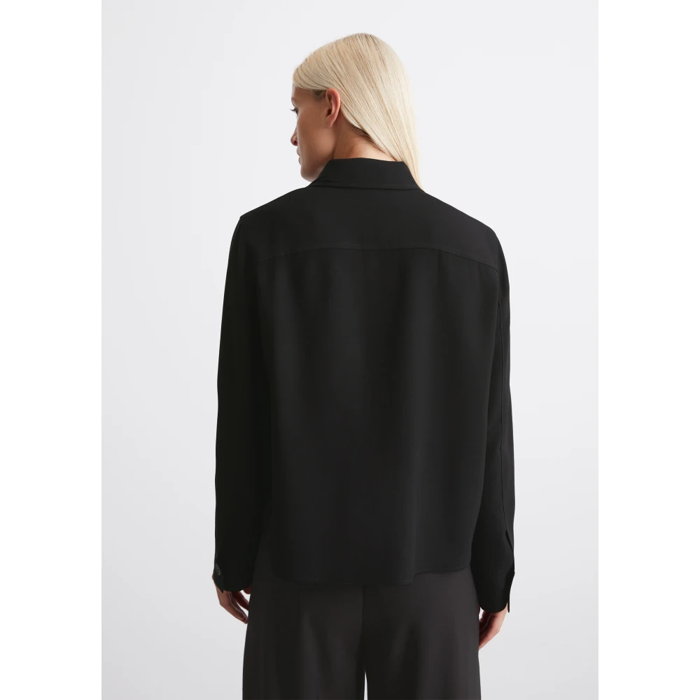 Marc O'Polo Overshirt regular Black Dames